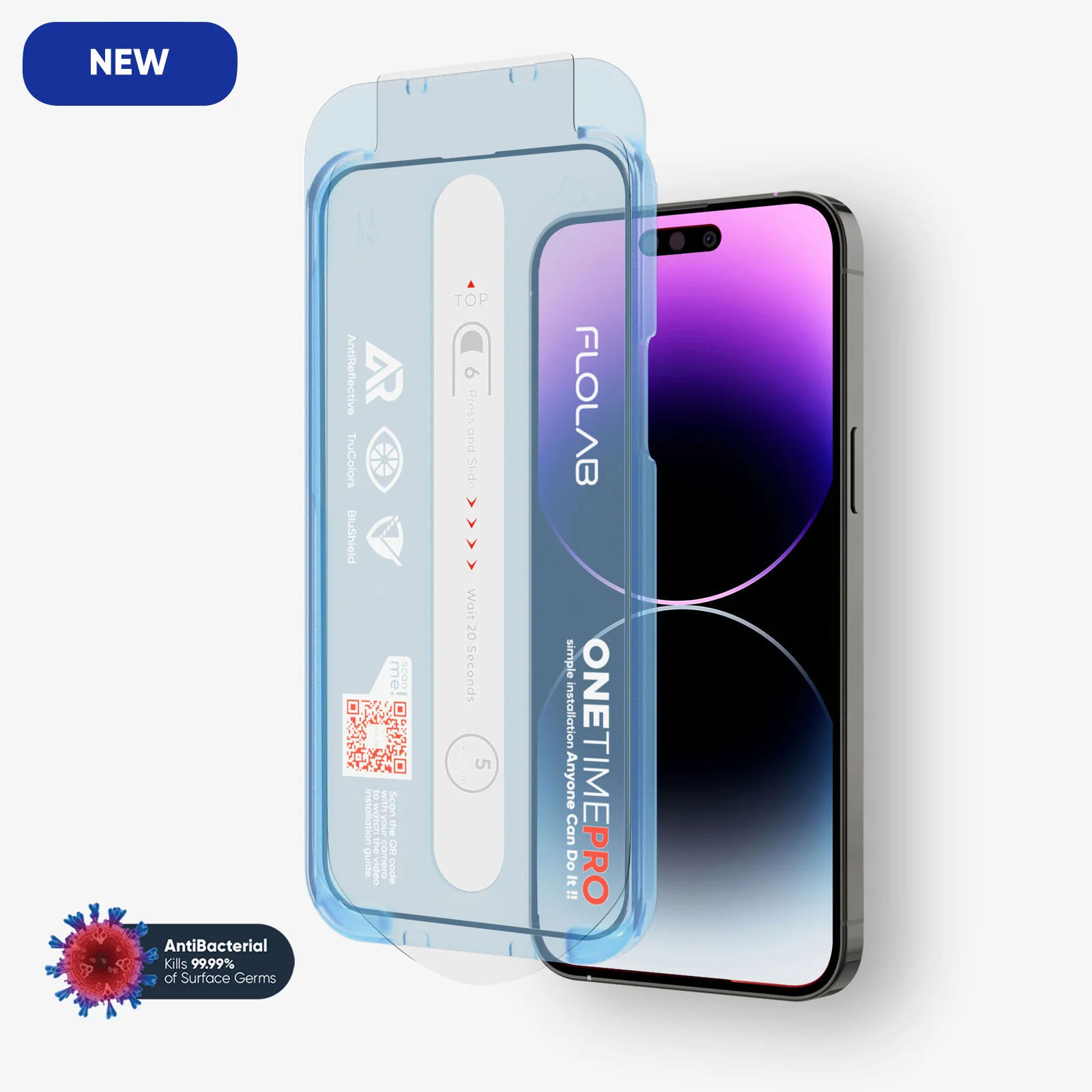 NanoArmour ONETIME PRO Blue Light + Anti Reflective Infinity Edge – iPhone 15 / 14 / 13 Series - Image 15