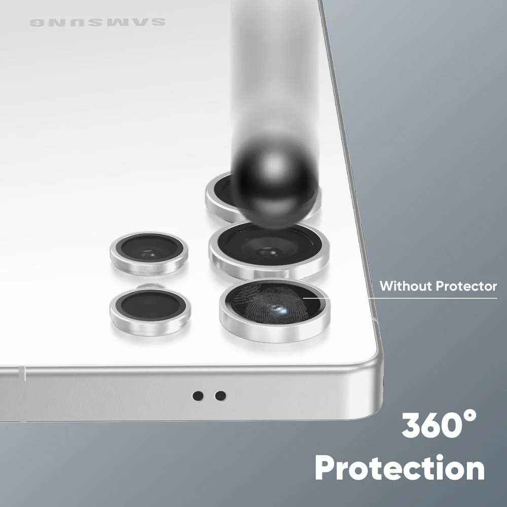 FLOLAB NanoArmour for Samsung Galaxy S25 Ultra Camera Lens Protector Anti Reflective Coating - 3 Colors Options - Image 14