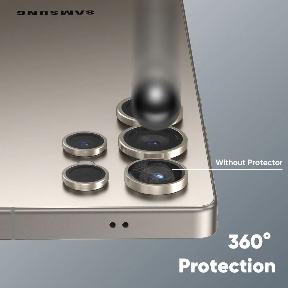 FLOLAB NanoArmour for Samsung Galaxy S25 Ultra Camera Lens Protector Anti Reflective Coating - 3 Colors Options - Image 9