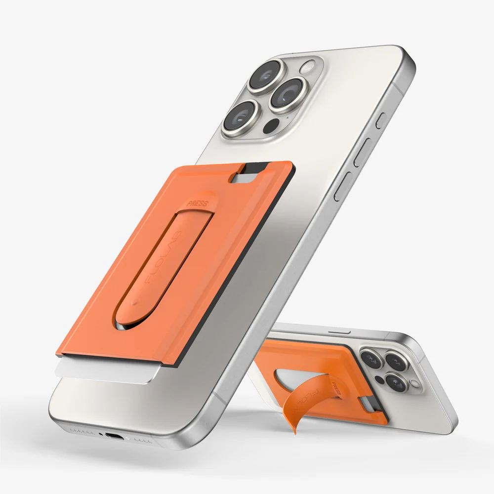 Gift - FLOLAB SnapGrip Magnetic Silicone Wallet Stand for iPhone Magsafe, Compatible with Android Phone - Image 9