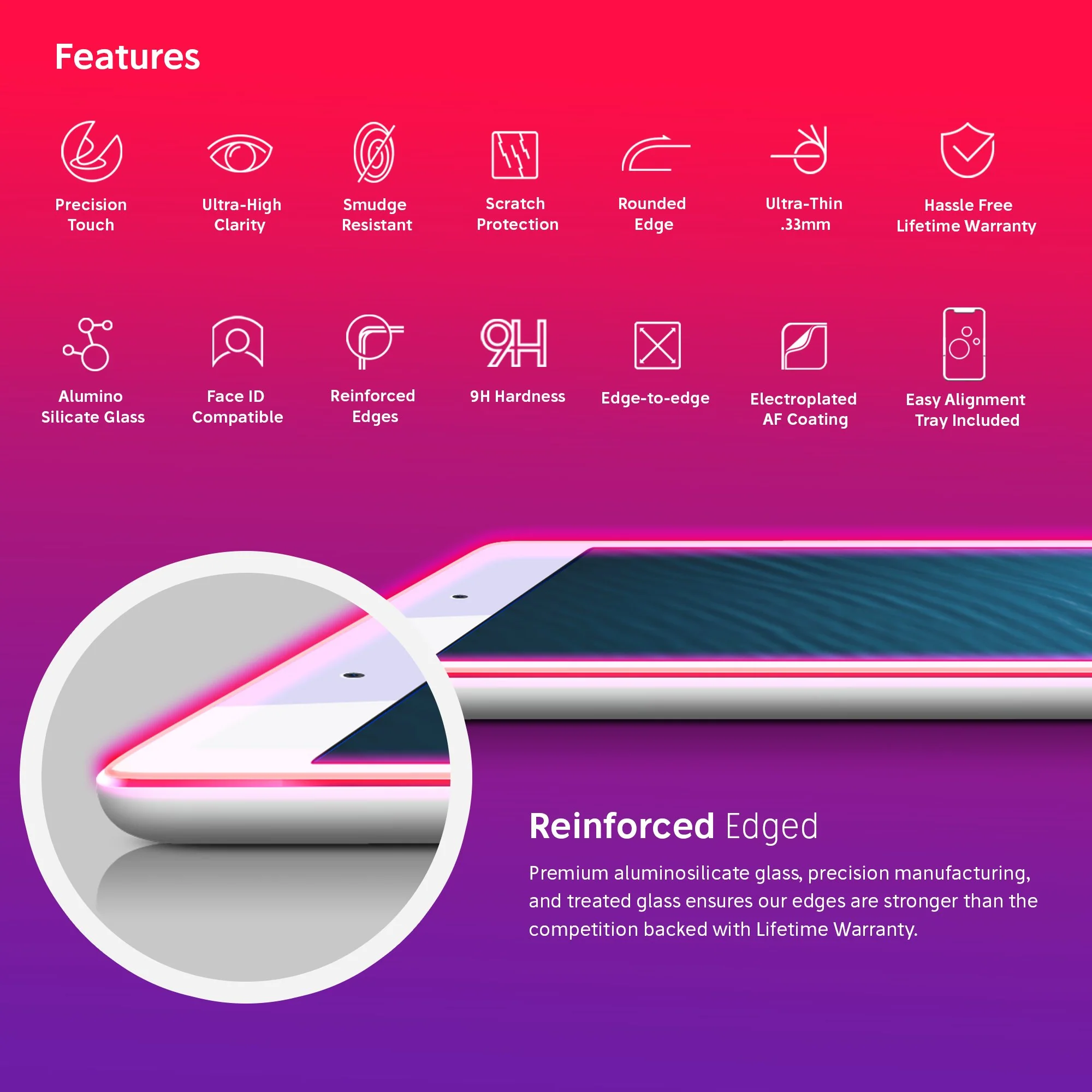 NanoArmour 9.7-inch for iPad 6 / 5 / iPad Pro 2016 Anti-Blue light Screen Protector - Image 2