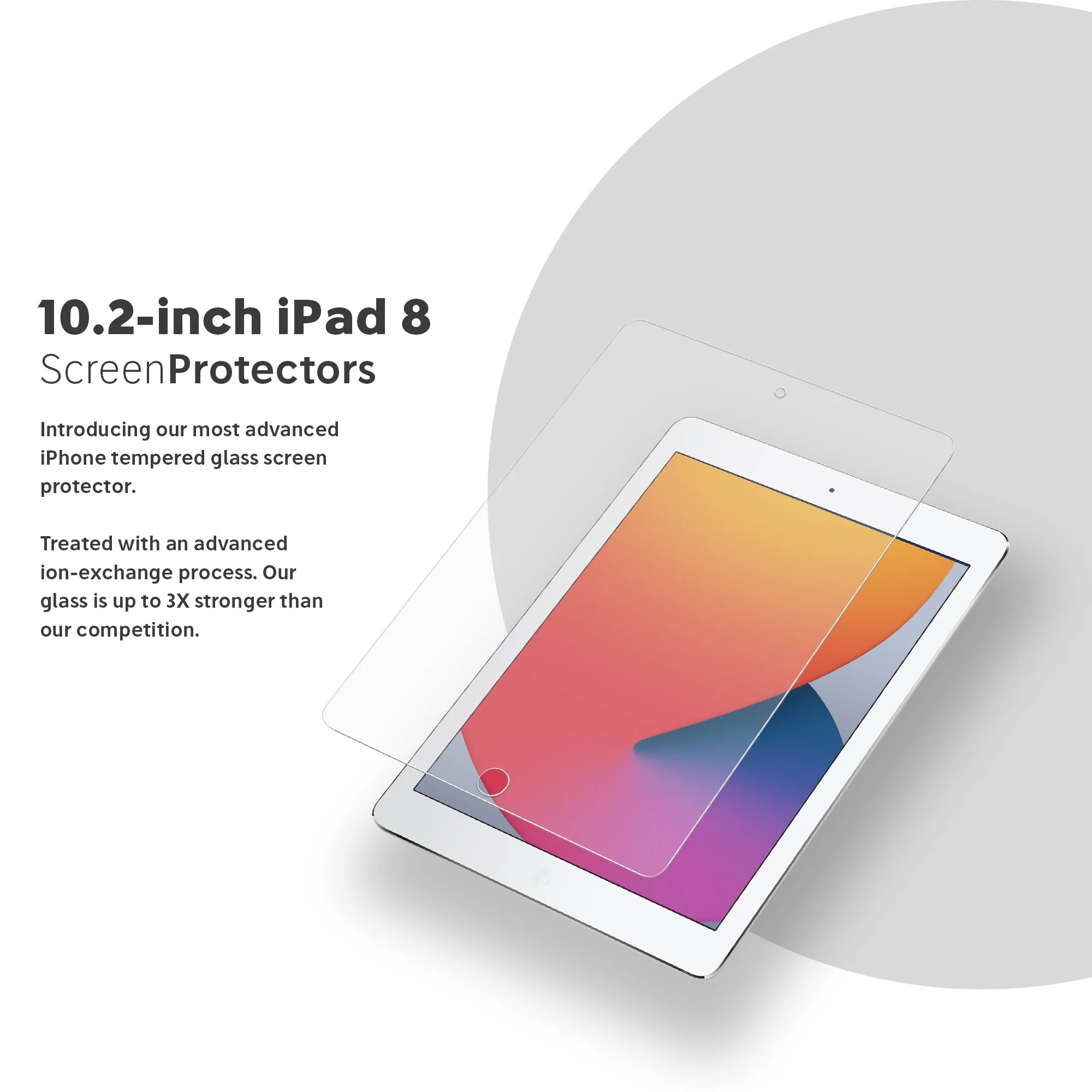 NanoArmour for iPad 8 Anti-Blue light Screen Protector (2020) 10.2-inch - Image 3