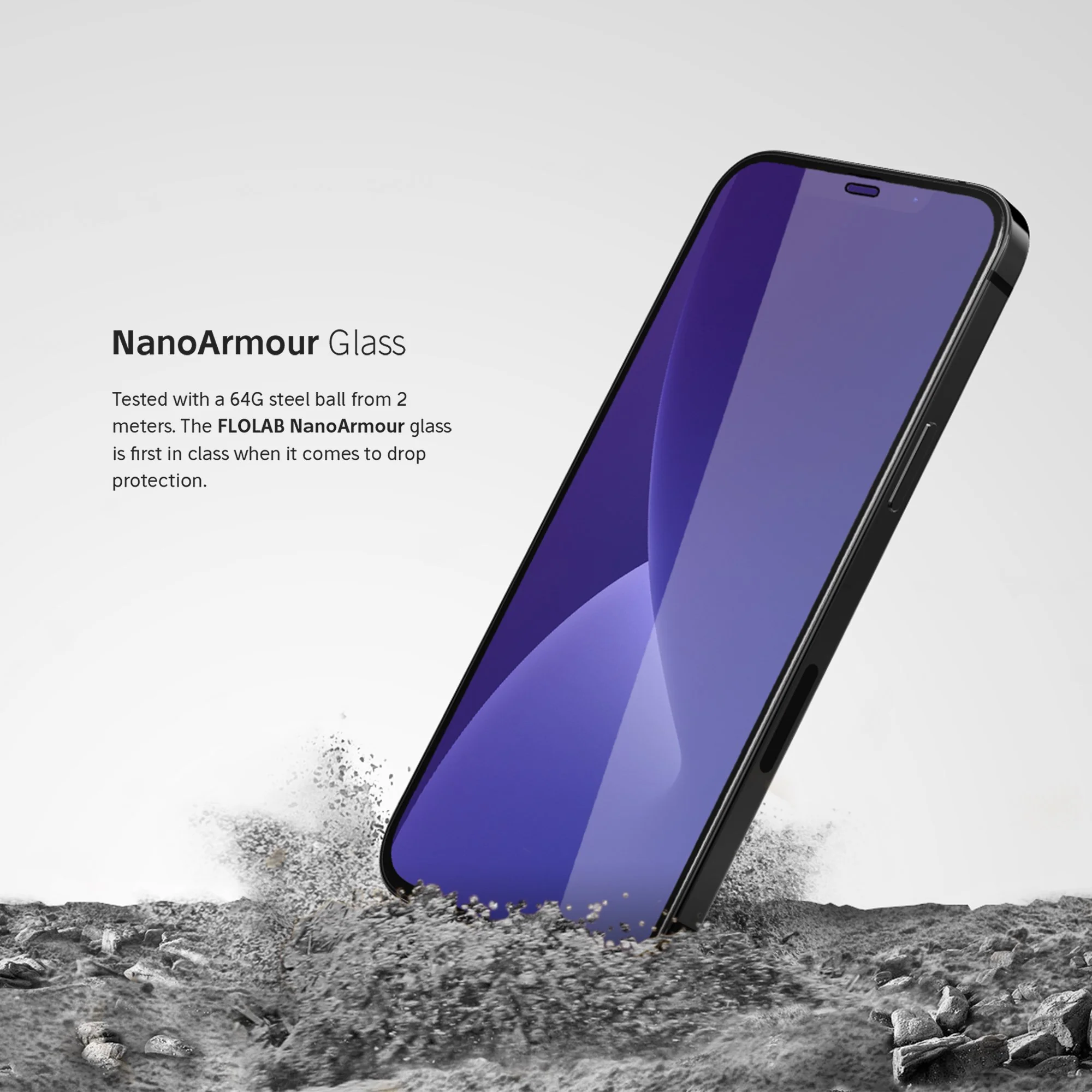 NanoArmour for iPhone 12 Anti-Blue light Screen Protector - Image 3