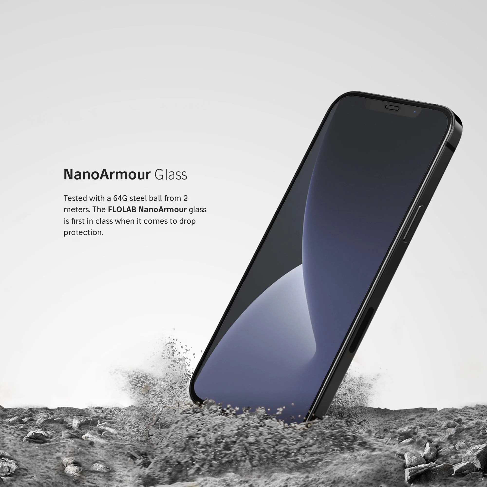 NanoArmour Matte for iPhone 12 Anti-Glare Screen Protector - Image 4
