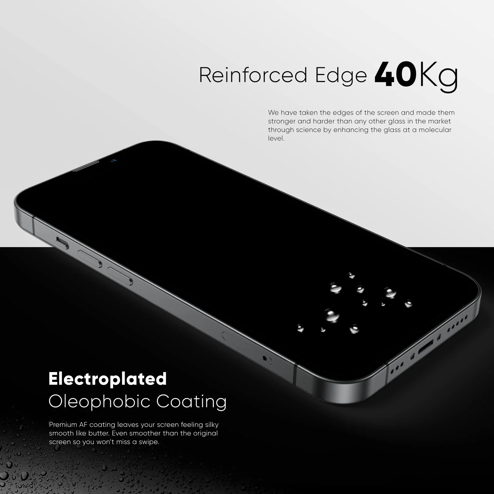 NanoArmour ONETIME MAX Privacy Infinity Edge – iPhone 15 Series - Image 3