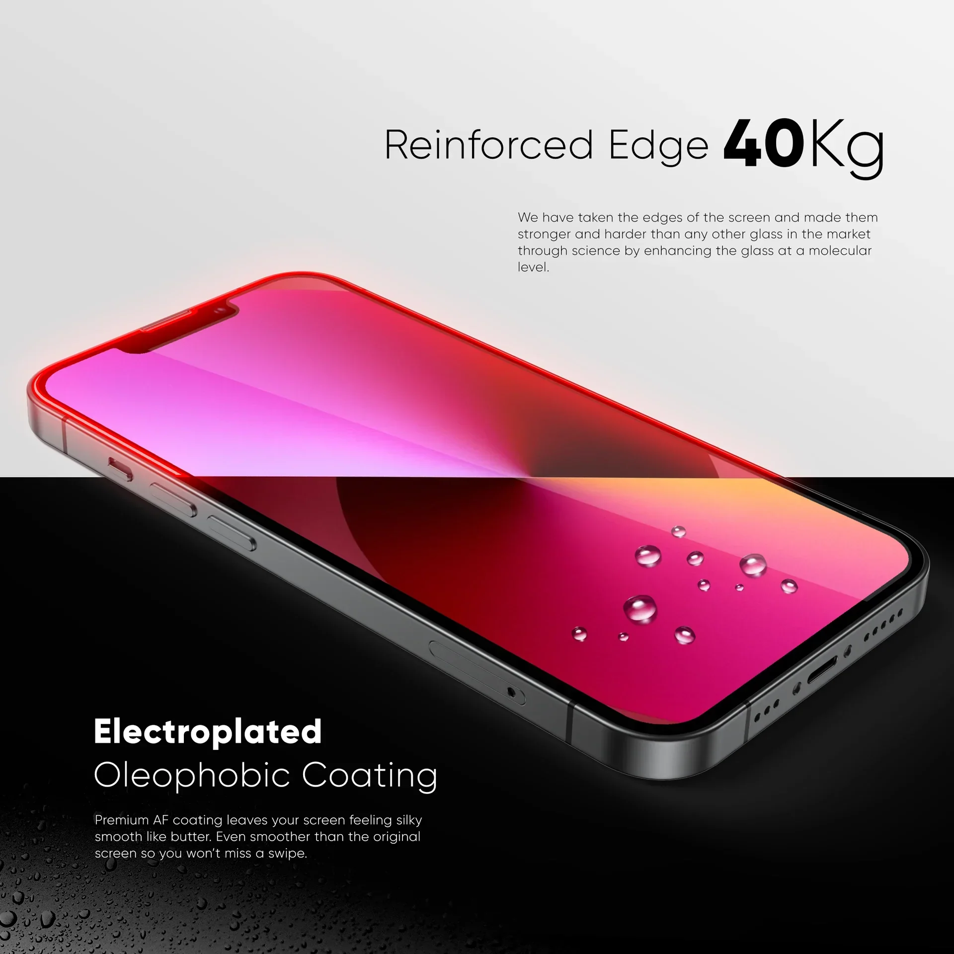 NanoArmour ONETIME MAX Blue Light ClearVue Infinity Edge – iPhone 15 Series - Image 6