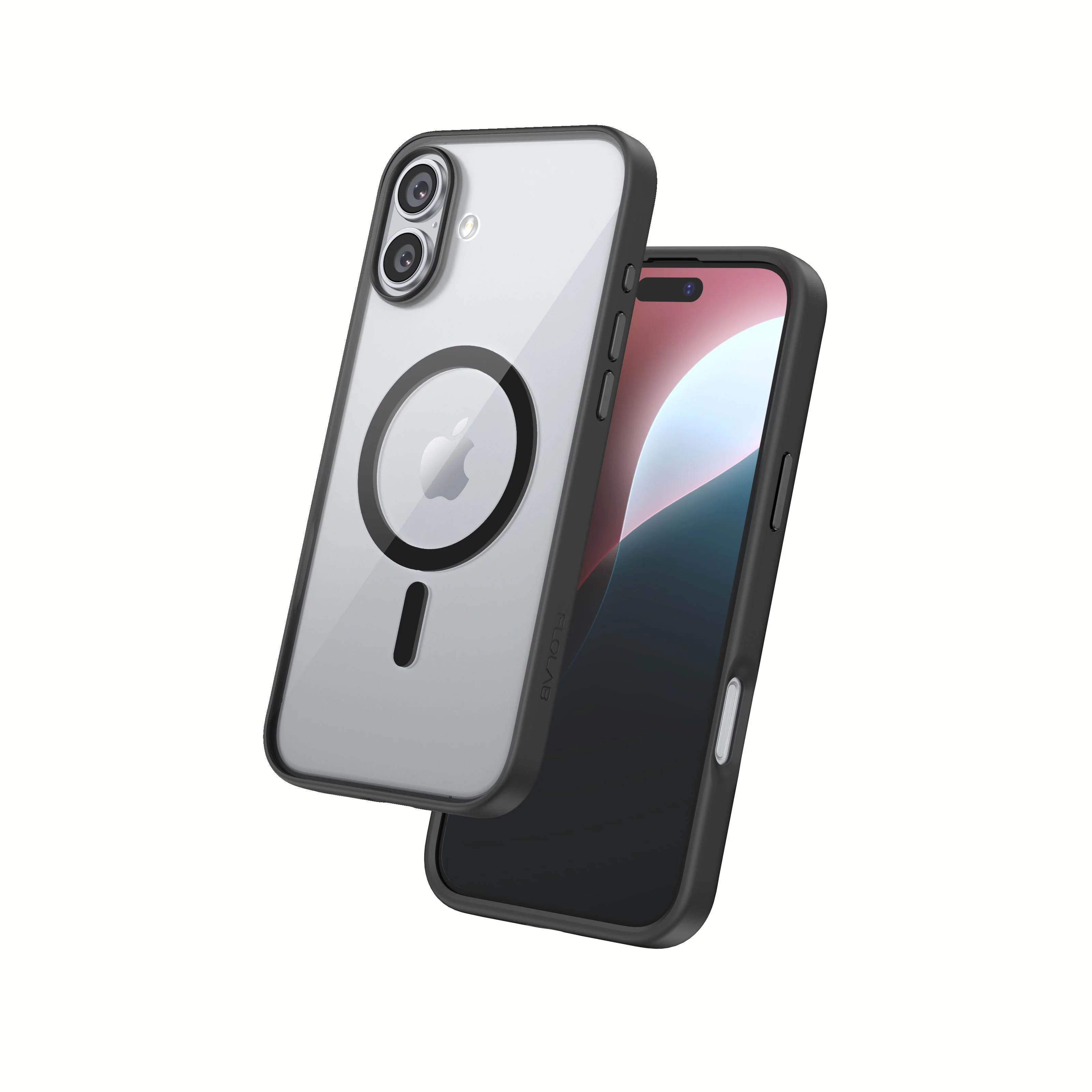 FLOLAB Surtect Tri-Fusion MagSafe Compatible Case – iPhone 16 Series (Black Clear Black) - Image 6