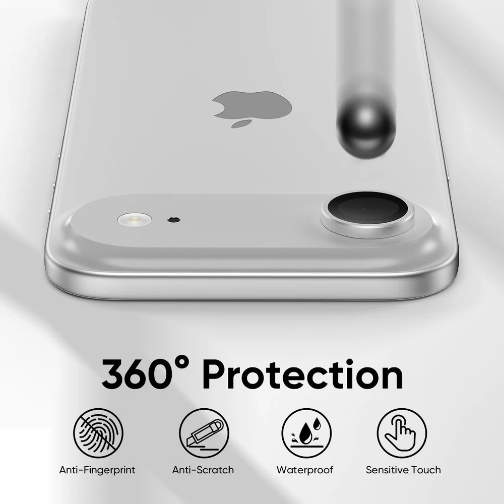 NanoArmour Camera Protector – iPhone 17 Air Anti Reflective - Image 5