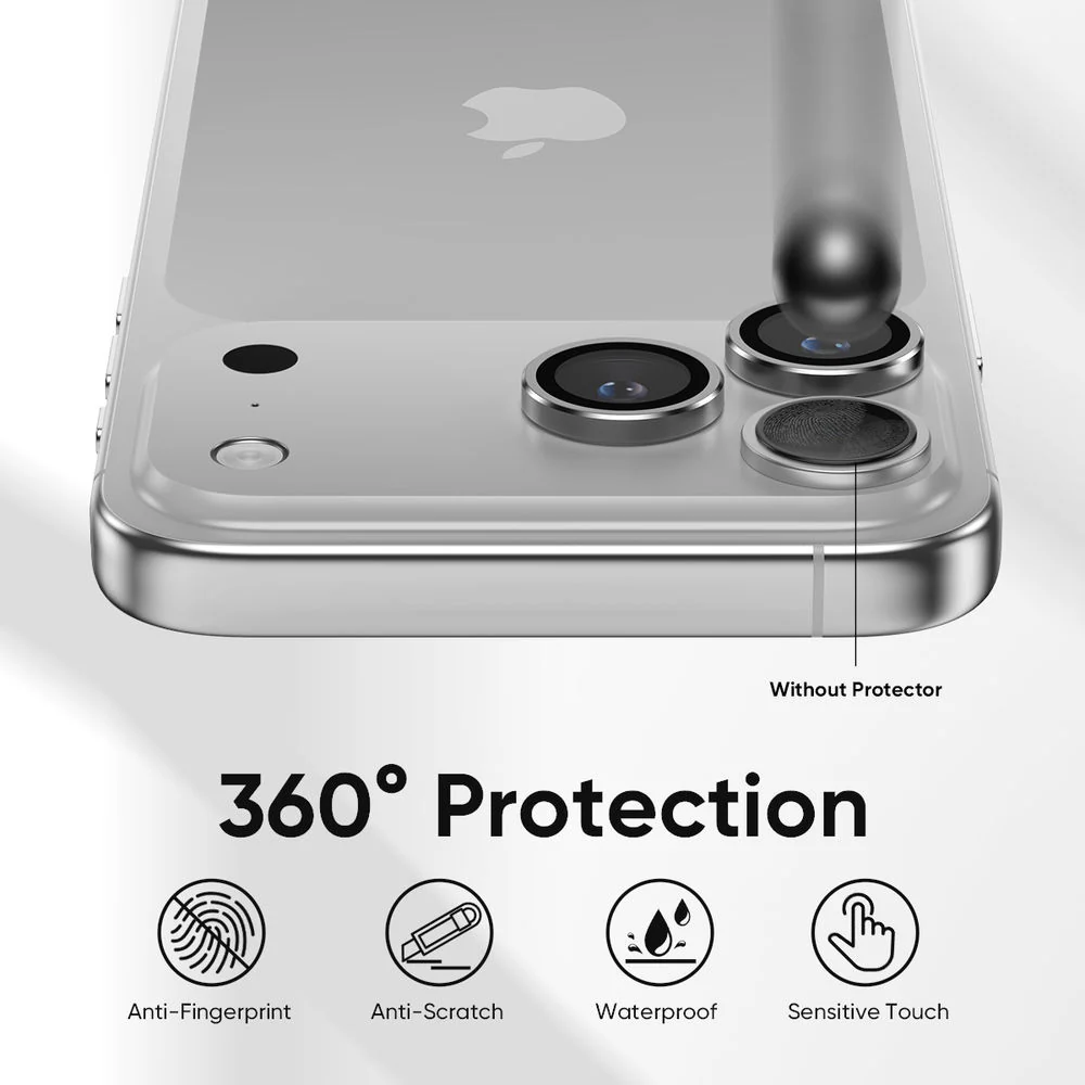 NanoArmour Camera Protector – iPhone 17 Pro / Pro Max Anti Reflective - Image 5