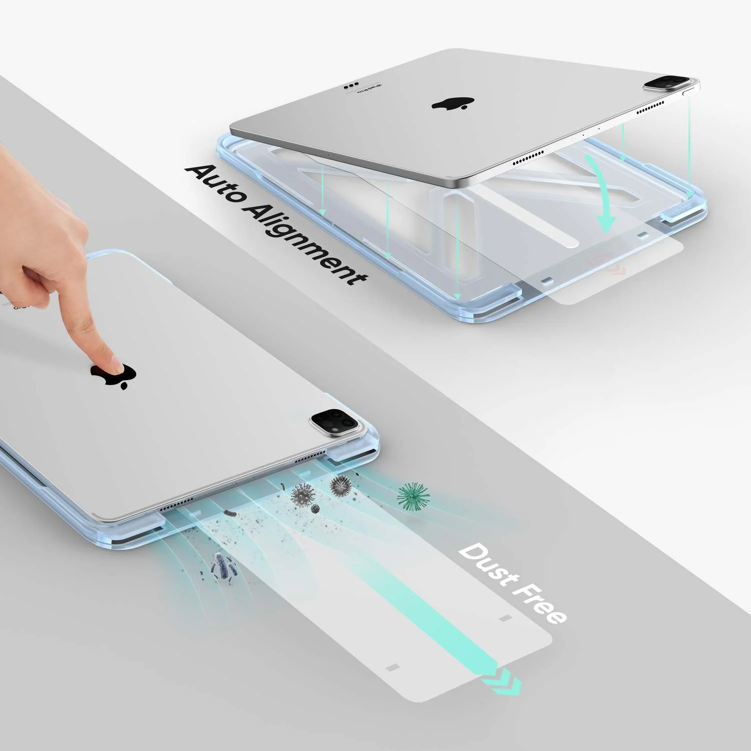 ONETIME NanoArmour 11-inch for iPad Air 6 Anti-Glare Matte Screen Protector (2024-2025) - Image 5