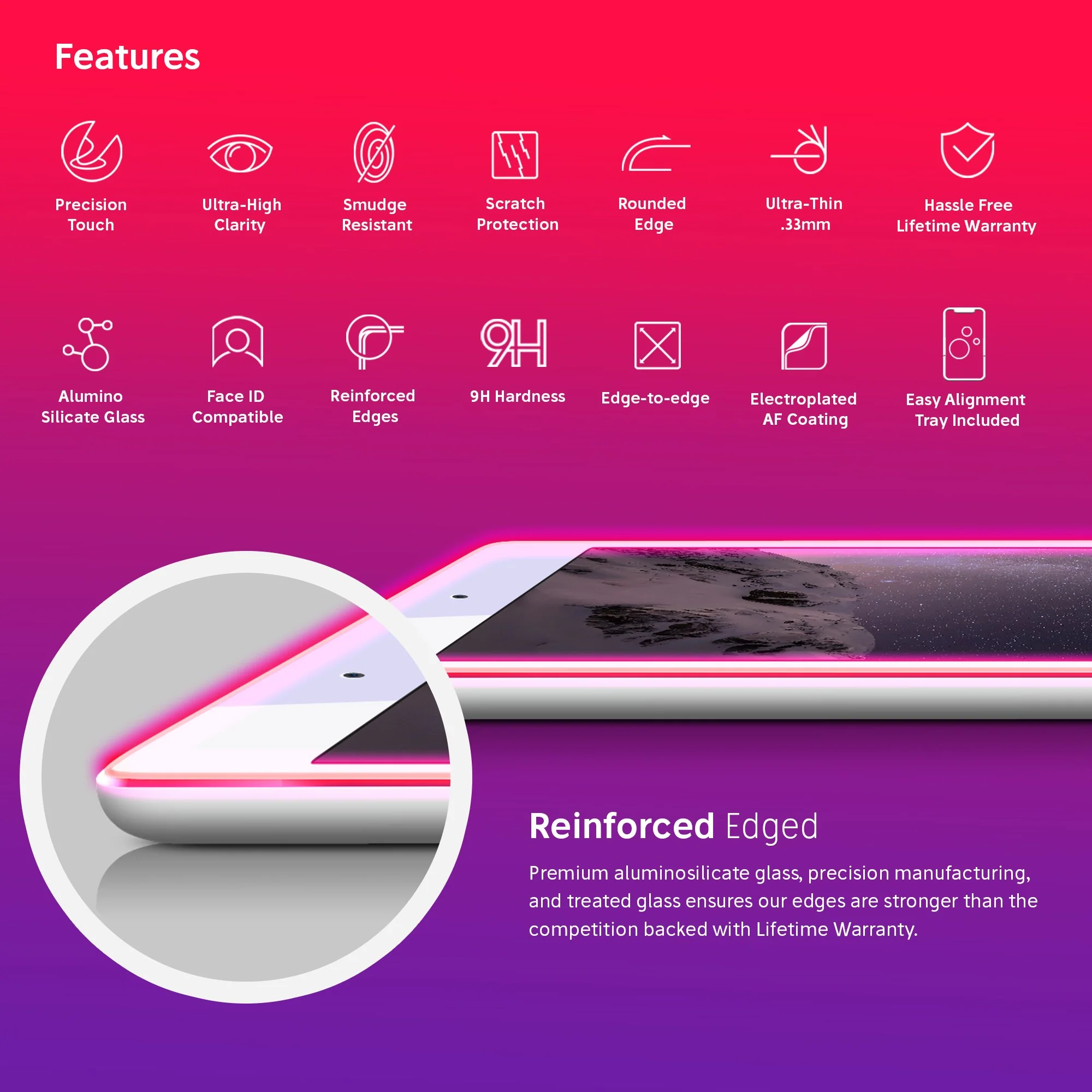 NanoArmour 9.7-inch for iPad air 2 / 1 Anti-Blue Light Screen Protector - Image 4