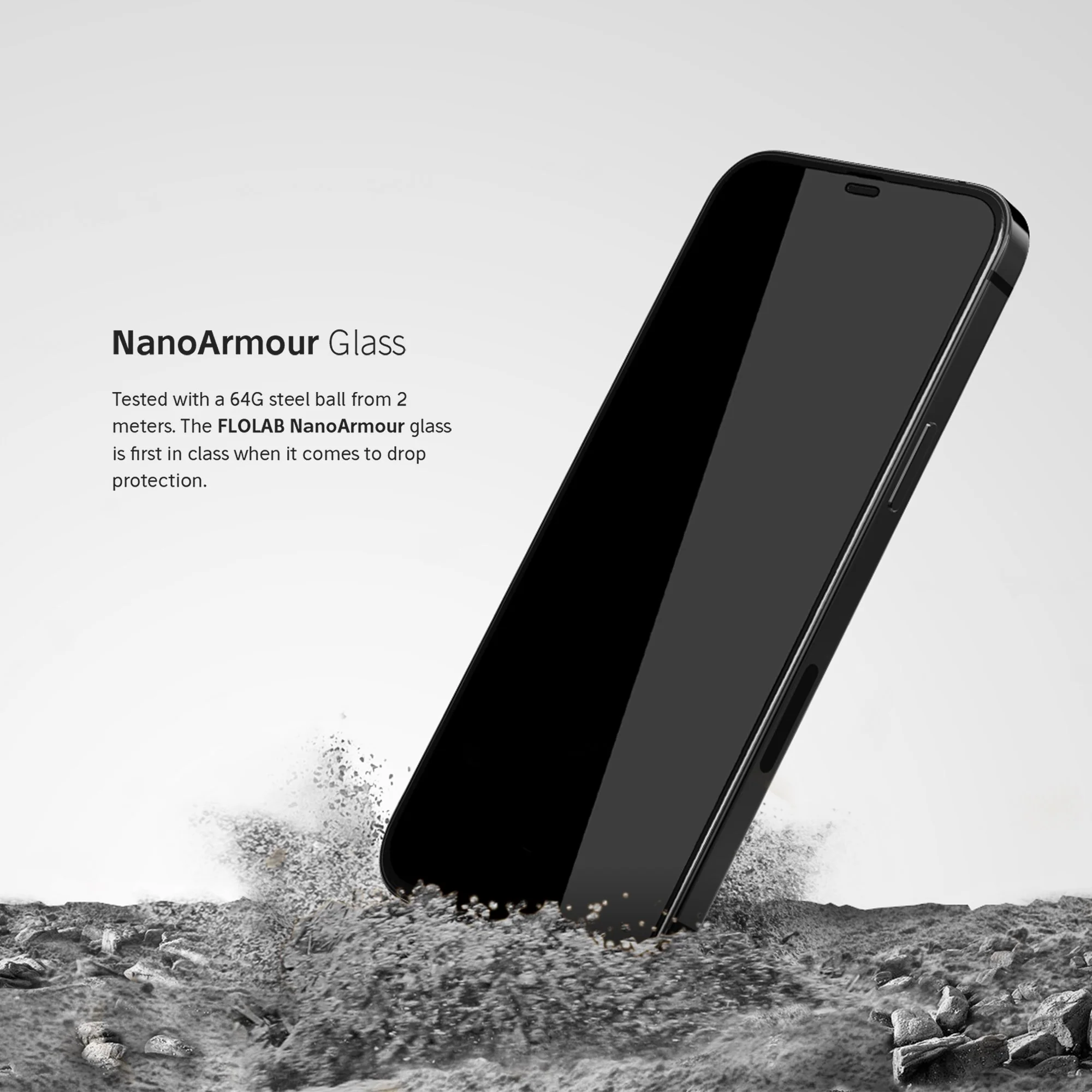 NanoArmour for iPhone 12 Full Cover Privacy Screen Protector - Image 3