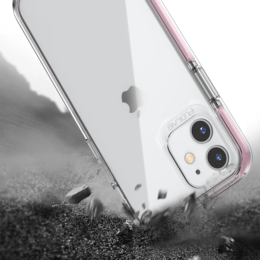 Pink for iPhone 12 mini Cases TAFFYCA Series - Image 2
