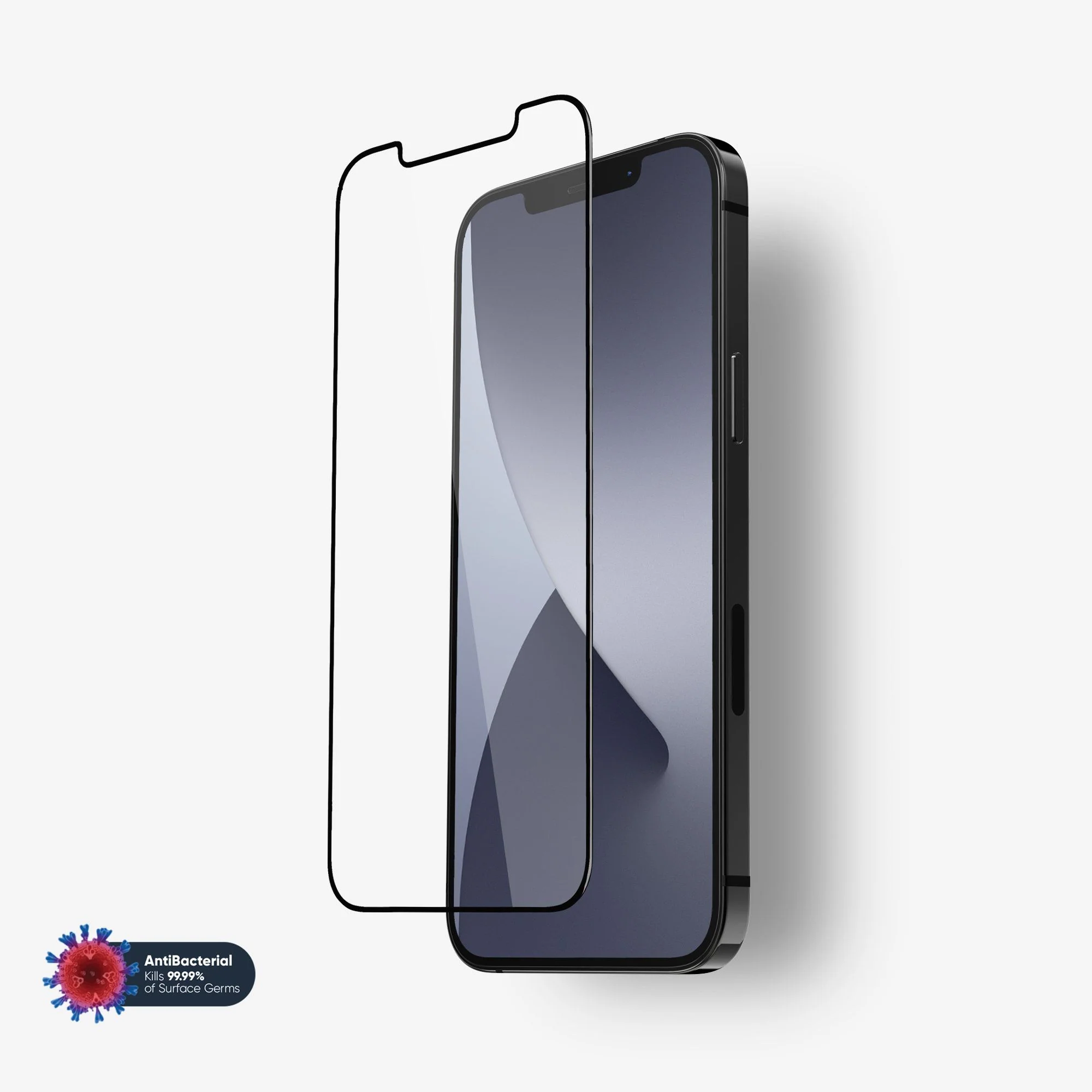 NanoArmour Screen Protector for iPhone 12 Pro Edge-to-Edge